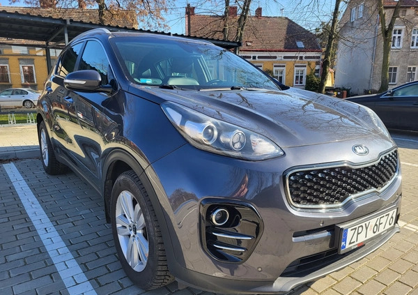 Kia Sportage cena 74500 przebieg: 138000, rok produkcji 2017 z Lipiany małe 46